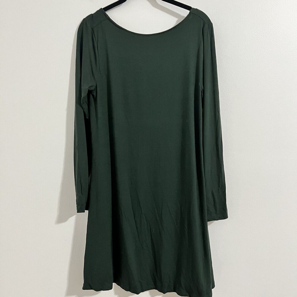 Old Navy Women's Mini Dress Size S Dark Green Fit & Flare Fairy Romantic Jersey